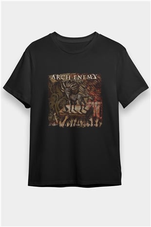 Arch Enemy Baskılı Unisex Siyah Tişört