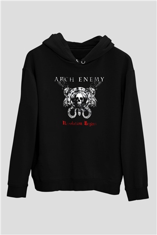 Arch Enemy Siyah Unisex Hoodie