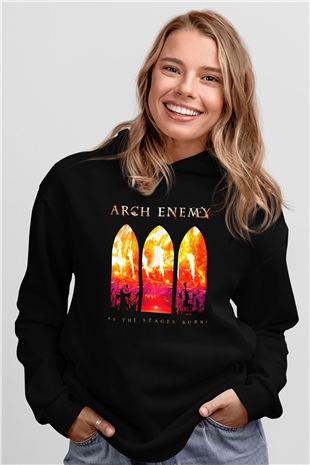 Arch Enemy Siyah Unisex Hoodie