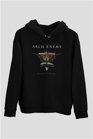 Arch Enemy Siyah Unisex Kapüşonlu Sweatshirt