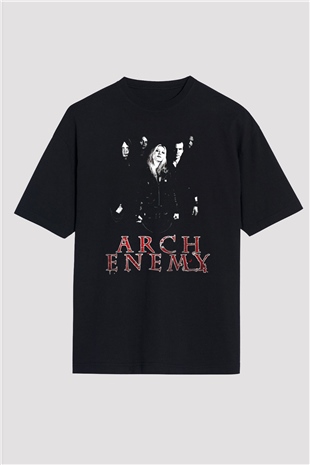 Arch Enemy Siyah Unisex Oversize Tişört T-Shirt