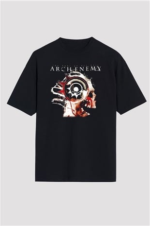 Arch Enemy Siyah Unisex Oversize Tişört T-Shirt