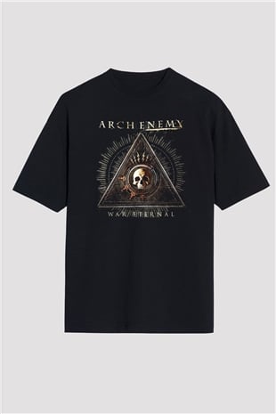Arch Enemy Siyah Unisex Oversize Tişört T-Shirt