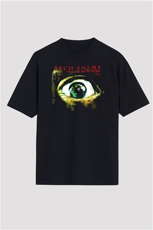 Arch Enemy Siyah Unisex Oversize Tişört T-Shirt
