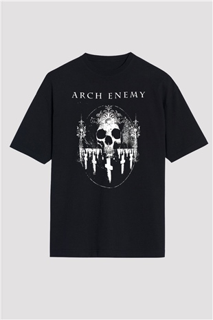 Arch Enemy Siyah Unisex Oversize Tişört T-Shirt