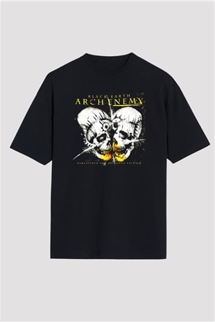 Arch Enemy Siyah Unisex Oversize Tişört T-Shirt