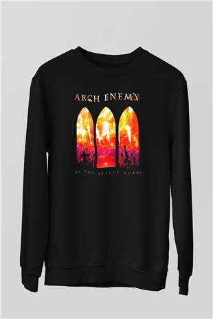 Arch Enemy Siyah Unisex Sweatshirt