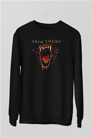 Arch Enemy Siyah Unisex Sweatshirt