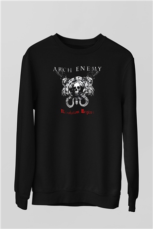 Arch Enemy Siyah Unisex Sweatshirt