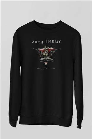 Arch Enemy Siyah Unisex Sweatshirt