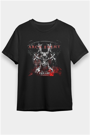 Arch Enemy Siyah Unisex Tişört T-Shirt - TişörtFabrikası