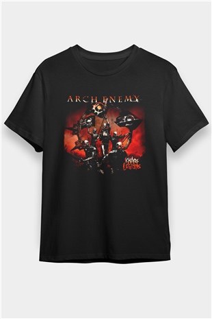 Arch Enemy Siyah Unisex Tişört T-Shirt - TişörtFabrikası