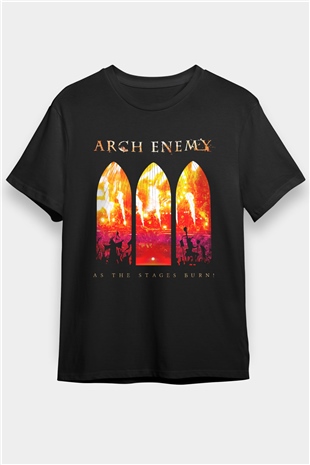 Arch Enemy Siyah Unisex Tişört T-Shirt - TişörtFabrikası