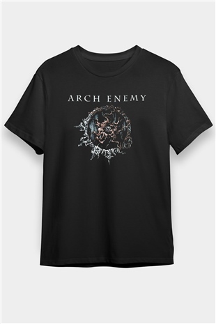Arch Enemy Siyah Unisex Tişört T-Shirt - TişörtFabrikası