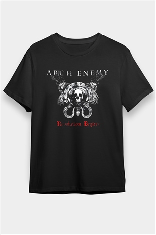 Arch Enemy Siyah Unisex Tişört T-Shirt - TişörtFabrikası
