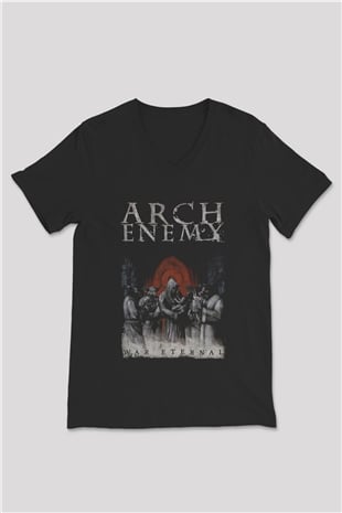 Arch Enemy Siyah Unisex V Yaka Tişört T-Shirt