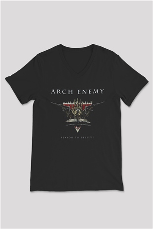 Arch Enemy Siyah Unisex V Yaka Tişört
