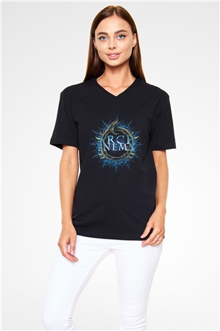 Arch Enemy Siyah Unisex V Yaka Tişört