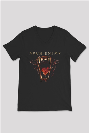 Arch Enemy Siyah Unisex V Yaka Tişört