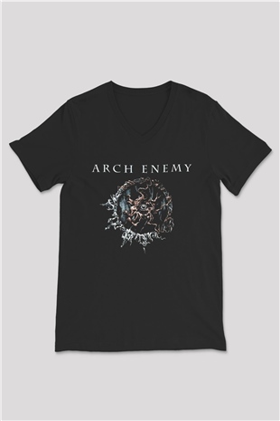 Arch Enemy Siyah Unisex V Yaka Tişört
