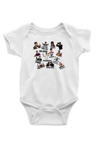 Archer Beyaz Bebek Body - Zıbın