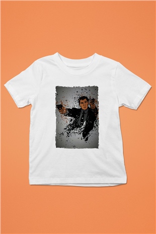 Archer Beyaz Unisex Çocuk Tişört
