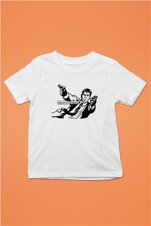 Archer Beyaz Unisex Çocuk Tişört