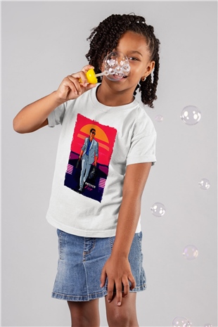 Archer Beyaz Unisex Çocuk Tişört