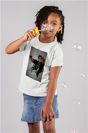 Archer Beyaz Unisex Çocuk Tişört