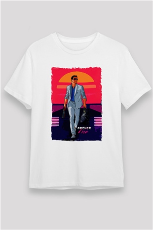 Archer Beyaz Unisex Tişört T-Shirt