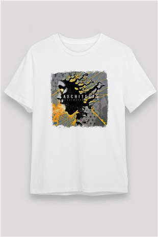 Architects Baskılı Unisex Beyaz Tişört