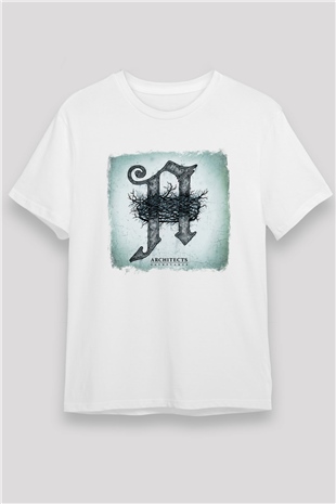 Architects Baskılı Unisex Beyaz Tişört