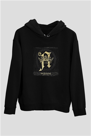 Architects Baskılı Unisex Siyah Hoodie
