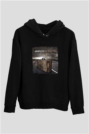Architects Baskılı Unisex Siyah Hoodie