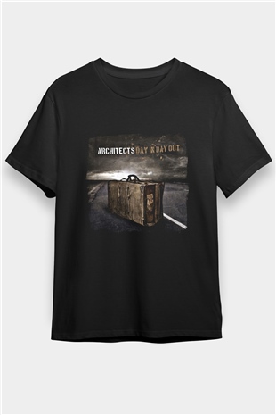 Architects Baskılı Unisex Siyah Tişört