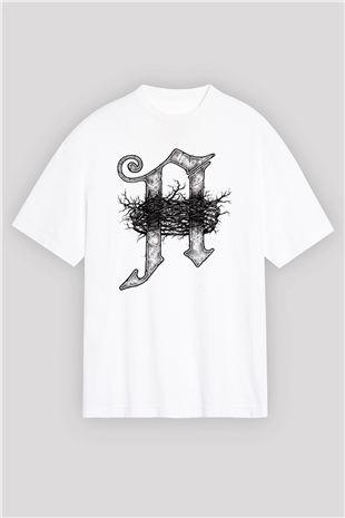 Architects Beyaz Unisex Oversize Tişört T-Shirt