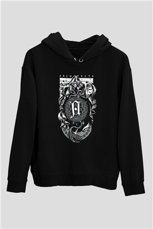 Architects Siyah Unisex Hoodie