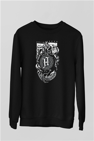 Architects Siyah Unisex Sweatshirt