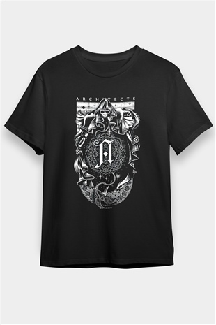 Architects Siyah Unisex Tişört T-Shirt - TişörtFabrikası