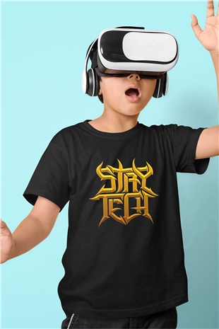 Archspire Baskılı Unisex Siyah Çocuk Tişört - Tshirt