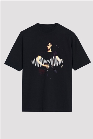 Arctic Monkeys Alex Turner Siyah Oversize Tişört Oversize T-shirt - TişörtFabrikası