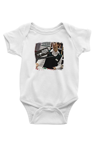 Arctic Monkeys Baskılı Unisex Beyaz Bebek Body - Zıbın
