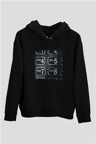 Arctic Monkeys Baskılı Unisex Siyah Hoodie