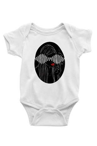 Arctic Monkeys Beyaz Bebek Body - Zıbın