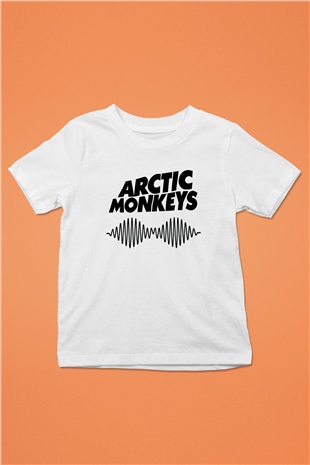 Arctic Monkeys Beyaz Unisex Çocuk Tişört