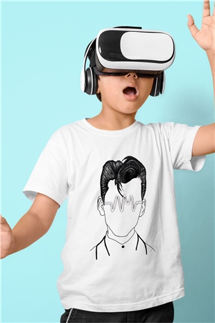 Arctic Monkeys Beyaz Unisex Çocuk Tişört
