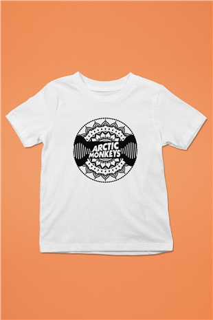 Arctic Monkeys Beyaz Unisex Çocuk Tişört