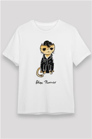 Arctic Monkeys Beyaz Unisex Tişört T-Shirt - TişörtFabrikası