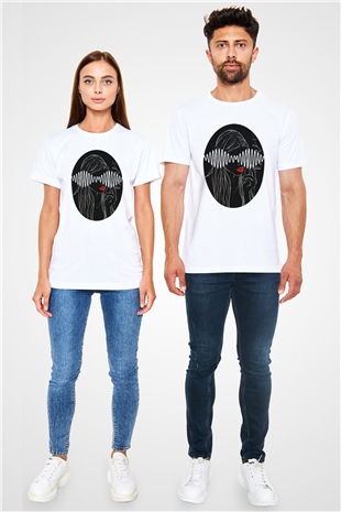 Arctic Monkeys Beyaz Unisex Tişört T-Shirt - TişörtFabrikası