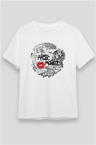 Arctic Monkeys One For The Road Beyaz Unisex Tişört T-Shirt - TişörtFabrikası